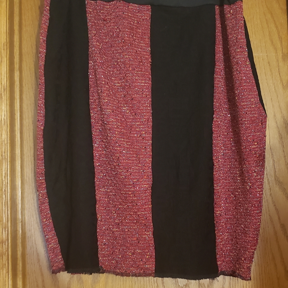 The KB Designs Company black and red pencil skirt